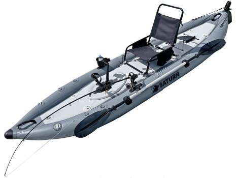 Materials And Cheap Saturn 12' Inflatable Fin Propulsion Pedal Kayak FPK365  On Sale – 2 Person Sit On Top Kayaks, Experience Inflatable Kayak 2024