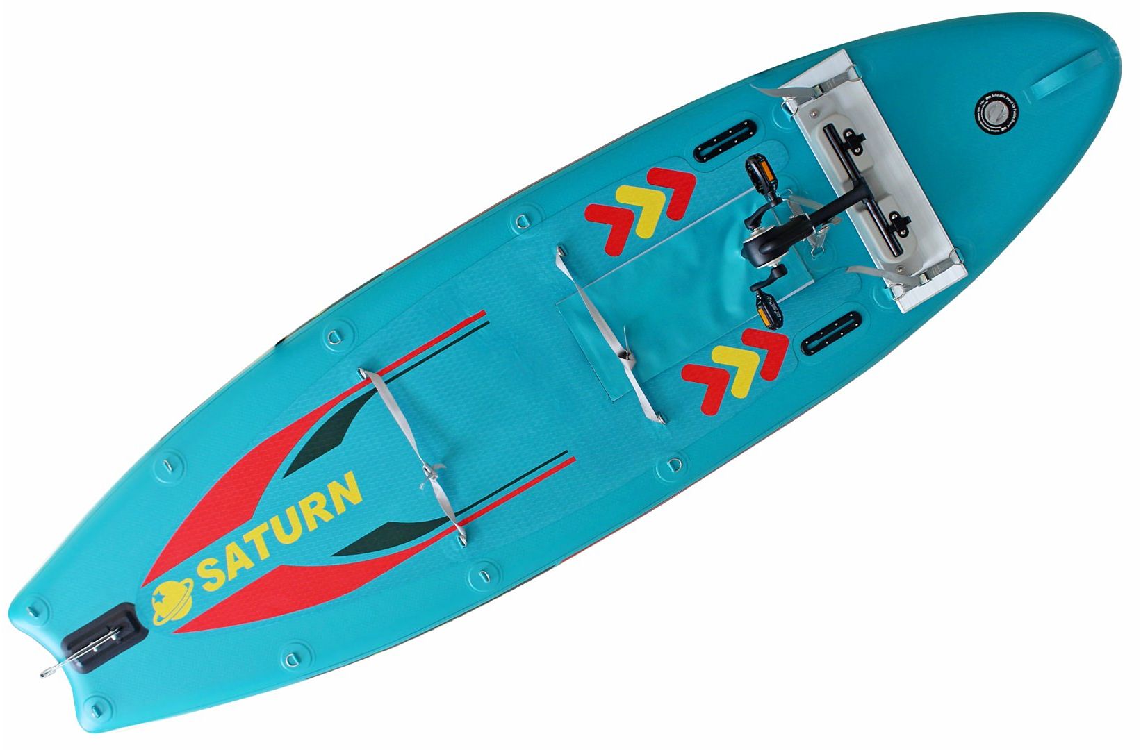 New Release Saturn Lightweight Inflatable Pedal Board Kayak SUP
